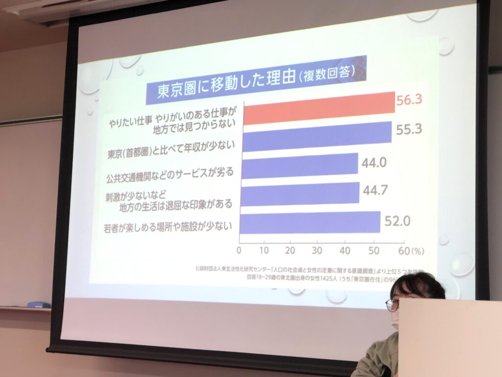 東京圏に移動した理由