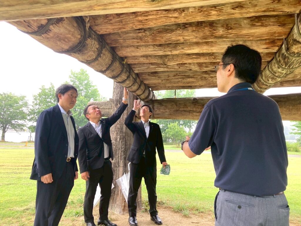 じょーもぴあ宮畑,視察①